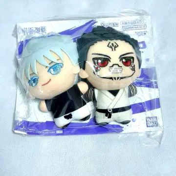 주술회전 응모자 전원 서비스 SD 인형 고죠 사토루 스쿠나 세트 점프