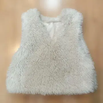 ASHY ROVE 퍼 베스트 퍼 ballsey 인조 모피