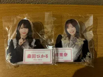 사쿠라자카46 아크릴 배지 모리타 히카루 마츠다 리나