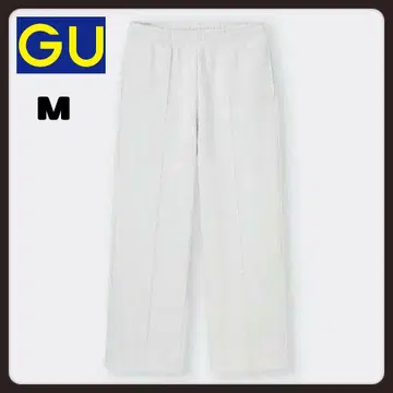 GU 헤비 웨이트 맨투맨 배기 팬츠