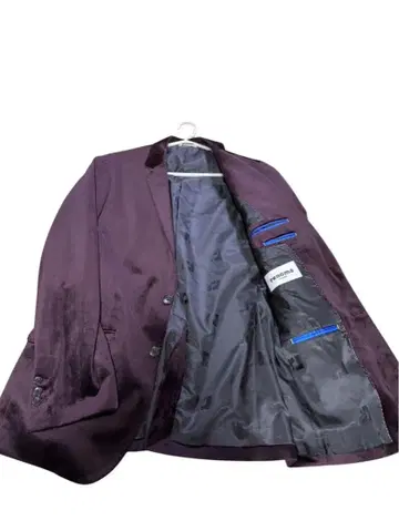 퍼플 테일러드 자켓