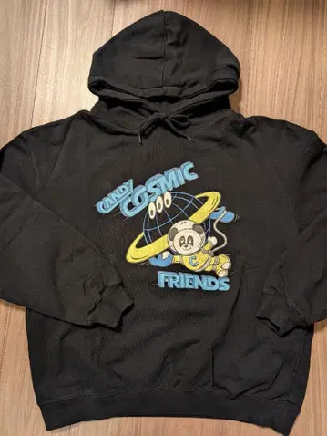 CANDY STRIPPER 팬더 후디 블랙