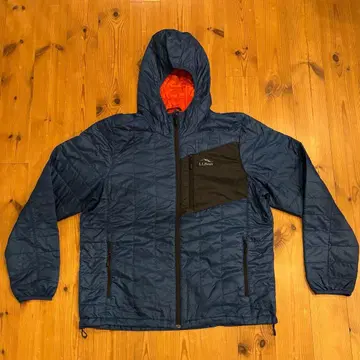 [ 중고 ] L.L.Bean 다운 자켓 네이비/오렌지 [ 빅사이즈 ]