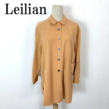 레리안 자켓 오렌지 텐셀 100% L 정도 B703