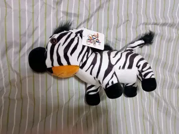 팝 서커스 제브라 봉제 인형
