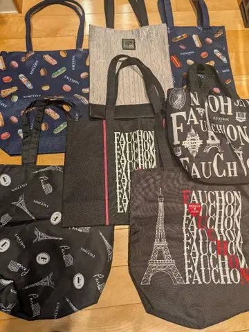 타카시마야 FAUCHON 묶음 판매 7종 에코백 토트백 백