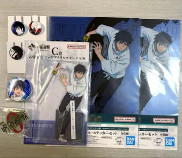 옷코츠 유타 제일복권 빅 아크릴 스탠드 클리어 파일 캔뱃지 묶음 구매