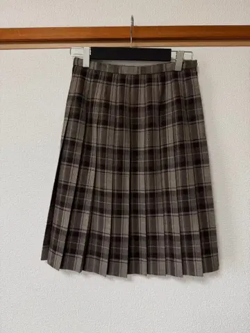 [ 새상품급 ] EAST BOY 체크 무늬 스커트 9호