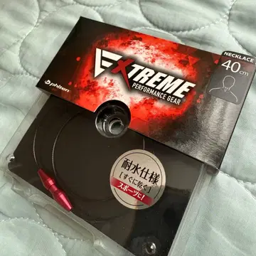 phiten EXTREME 목걸이 40cm 내수 사양