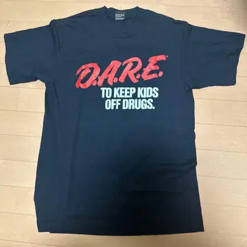 D.A.R.E. 티셔츠 네이비