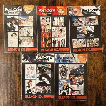 BLEACH EX 원화전 엽서 세트 5세트