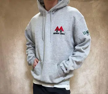 짧은 기장 후드티 00s Champion 챔피온 그레이 후드티 기업