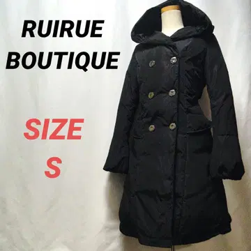 RUIRUE BOUTIQUE 루일 에 부티크 다운 코트 롱 블랙