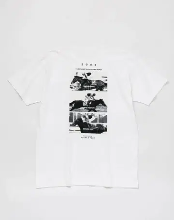 딥 임팩트 그래피컬 T셔츠 B 패턴 ( 화이트/White )