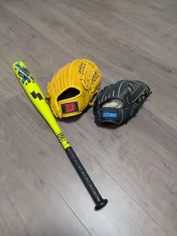 부모 자식 그로브와 배트 세트