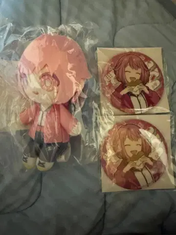 호우 에무 하피코레 봉제 인형 마스코트 캔뱃지