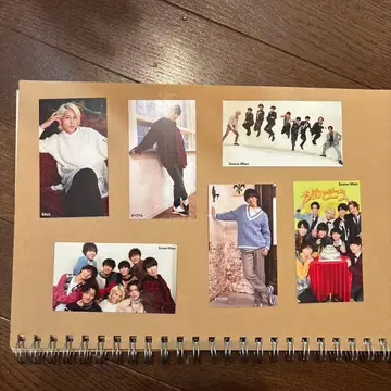 snowman 나니와단시 기타 카드 6장 (양면)