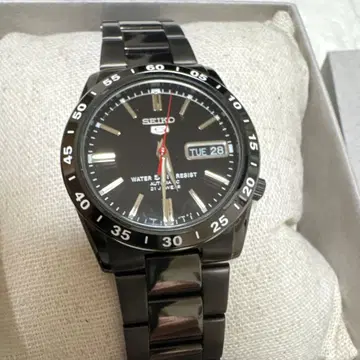 SEIKO SNKE03KC 자동 손목시계 블랙