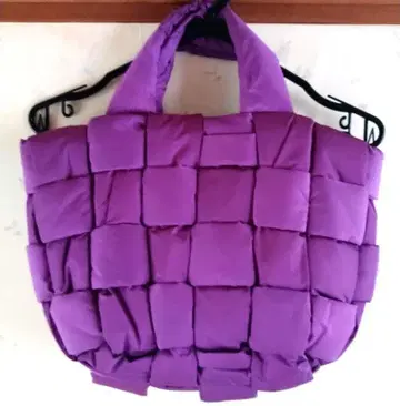 ear PAPILLONNER 발수 라이트 메쉬 토트백 퍼플