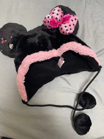 미니 팬캡 블랙