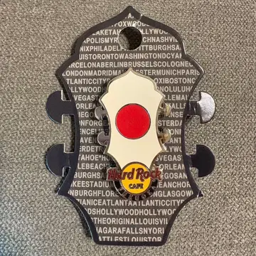 [ 폐점 점포/한정품 ] 하드 록 카페 후쿠오카 한정 핀 배지