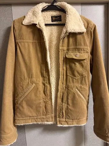 Wrangler 코듀로이 자켓 베이지