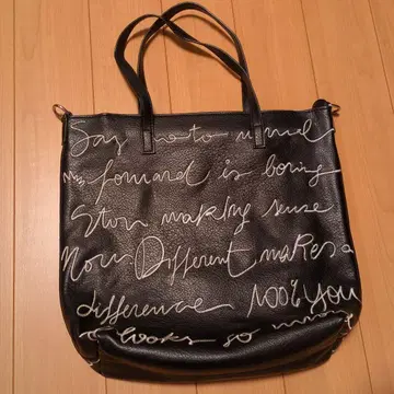 데시구알 토트백 블랙