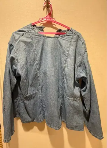 SLOBE IENA 데님 상의