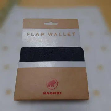 MAMMUT 플랩 월렛 블랙 마무트 지갑