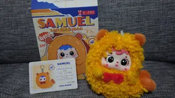 SAMUEL 새우 플라이 봉제 인형 사뮤엘