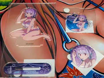 그리드맨 유니버스 복권 콜렉션 아크릴 스탠드 신조 아카네 세트