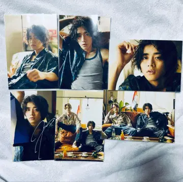 이이지마 히로키 시오노 아키히사 브로마이드 6장 세트