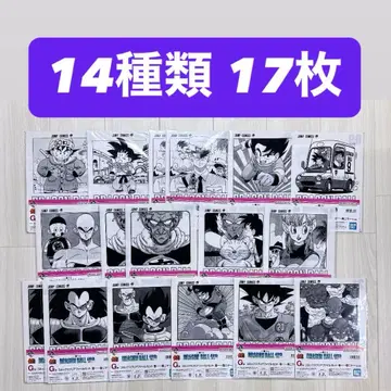 드래곤볼 제일복권 G상 코믹스 클리어 파일 세트