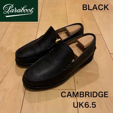 새상품급 [파라부트] 블랙 UK6.5 브릿지 25.0 CAMBRIDGE