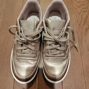 리복 Reebok CLUB C 85 LTHR 사이즈 24.5