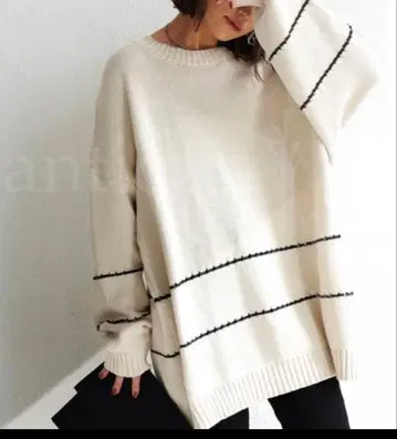 안티카 니트 스웨터