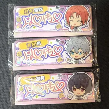 앙스타 이심전심 캔뱃지 츠키나가 레오 세나 이즈미 사쿠마 리츠