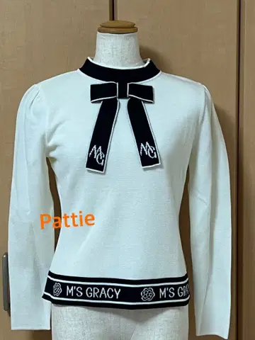 엠즈 그레이시 미사용 카탈로그 게재 색상 다른 니트 40