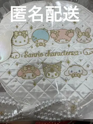 Sanrio 캐릭터 자수 펄 장식