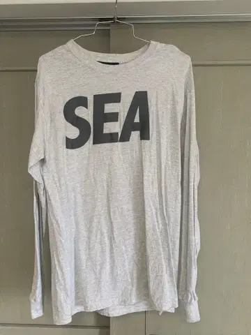 WIND AND SEA 롱T 그레이