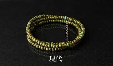 체코 산 앤티크 가공 목걸이