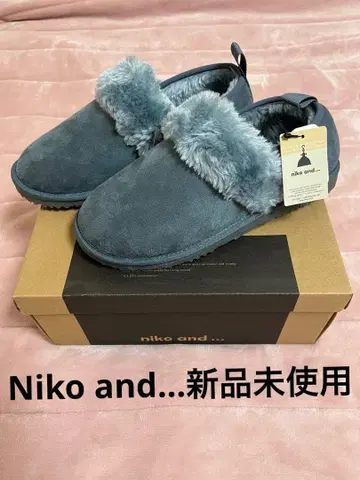 niko and - 페이크 무스탕 신발