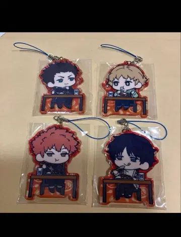 월드 트리거 비주얼 아크릴 스트랩 오키 미나미사와 미즈카미 이코마