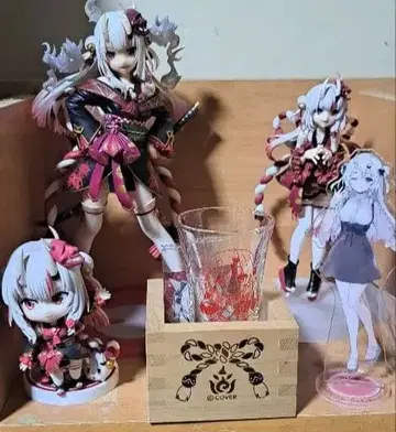 백귀 아야메 피규어 세트