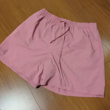 핑크 숏팬츠 릴랙스핏