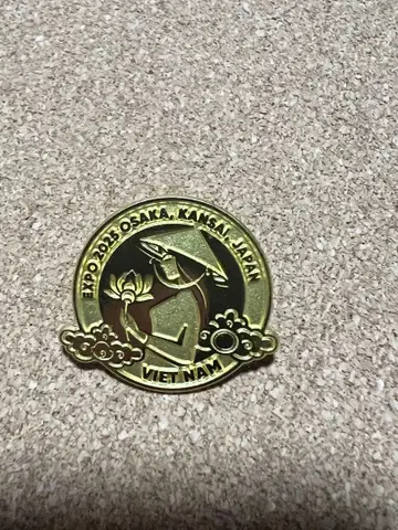 오사카 엑스포 베트남 핀 배지 3
