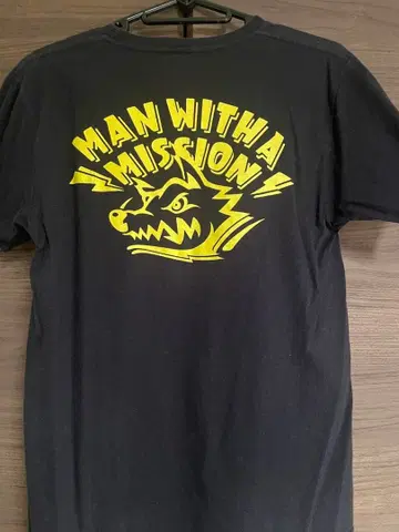 MAN WITH A MISSION 티셔츠 S 사이즈 블랙