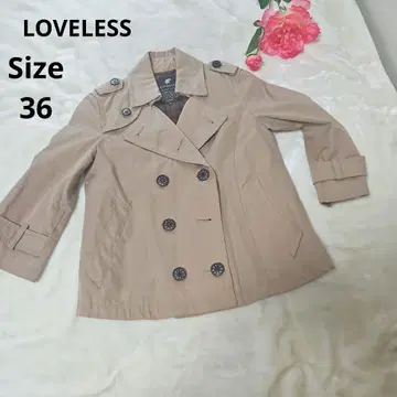 [ 오샤레 LOVELESS ] 안감 로고 자켓 사이즈 36