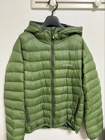 montbell 후드 부착 다운 자켓