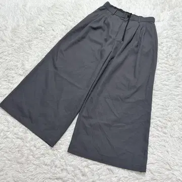 [ c6331 ] HARE 루즈 와이드 팬츠 다크 그레이